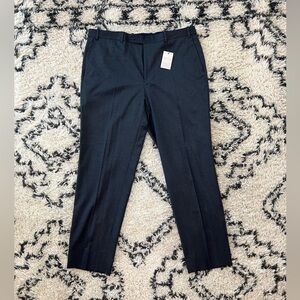 Peter Millar Pants Mens 38R Grey Harker Wool Stretch Flat Front Dress Slacks NWT